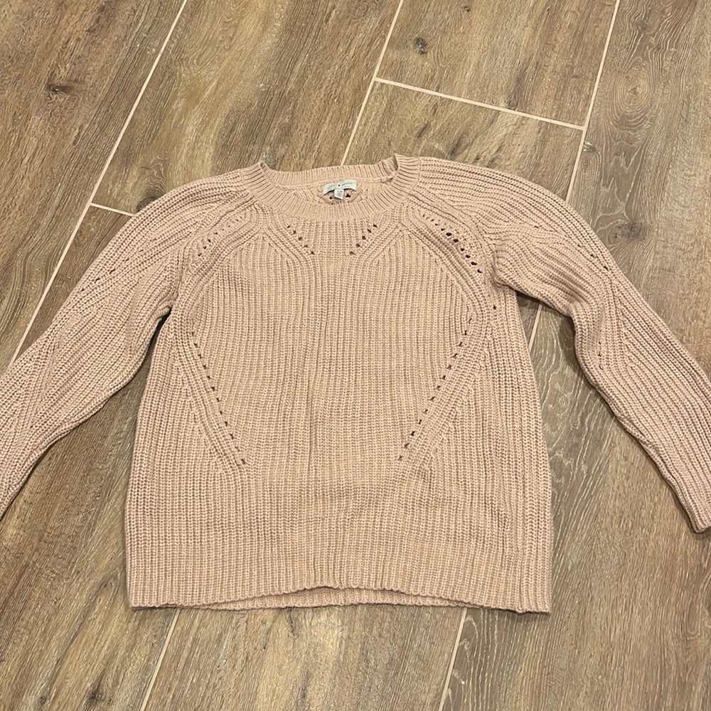 Lucky Brand Light Pink Knit Sweater